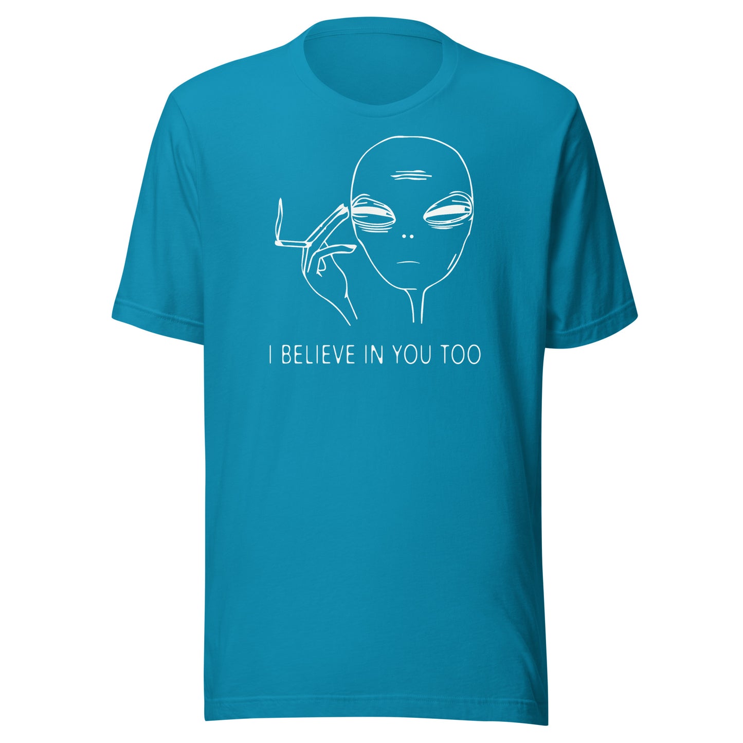 Believe (white print) - Unisex t-shirt