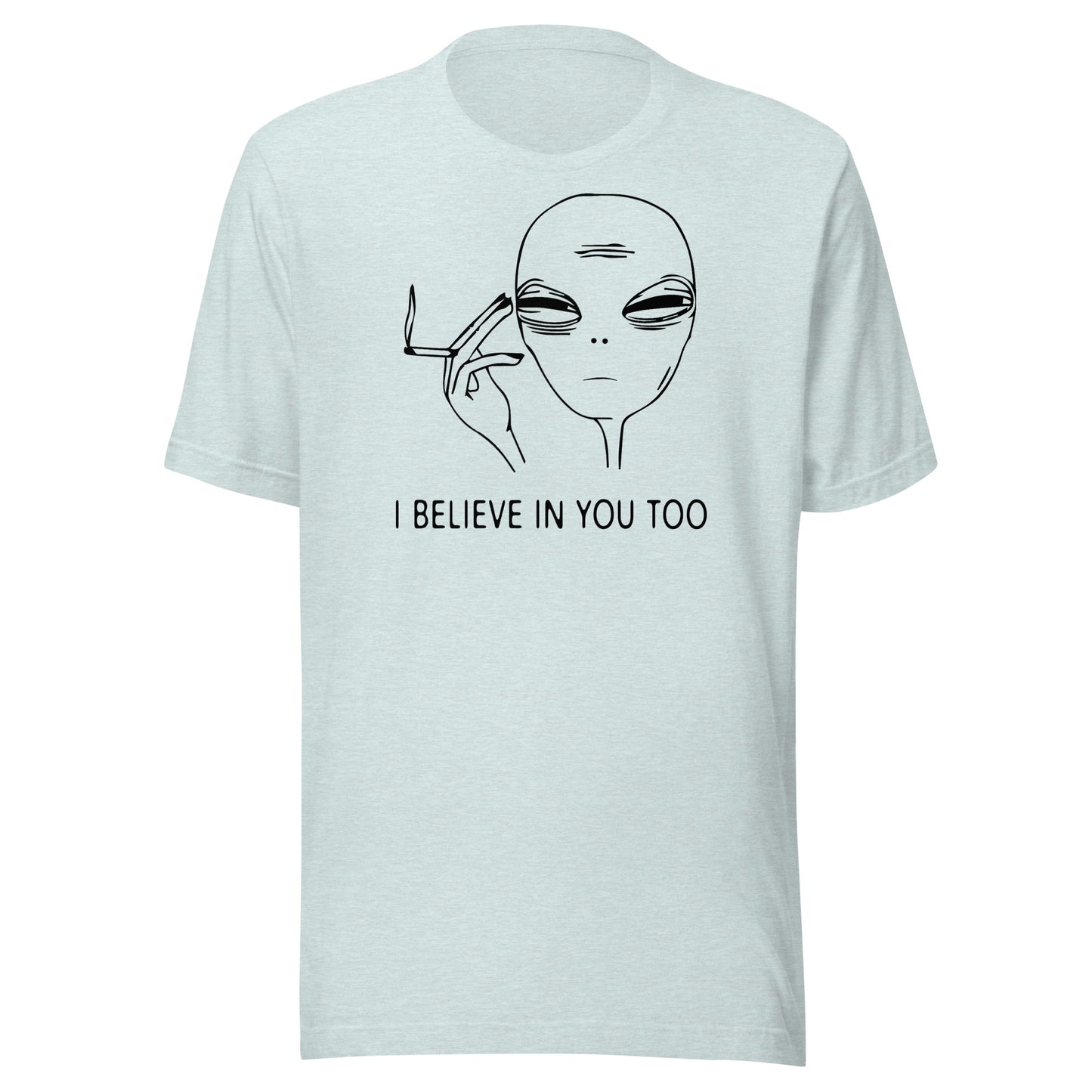 Believe (black print) - Unisex t-shirt