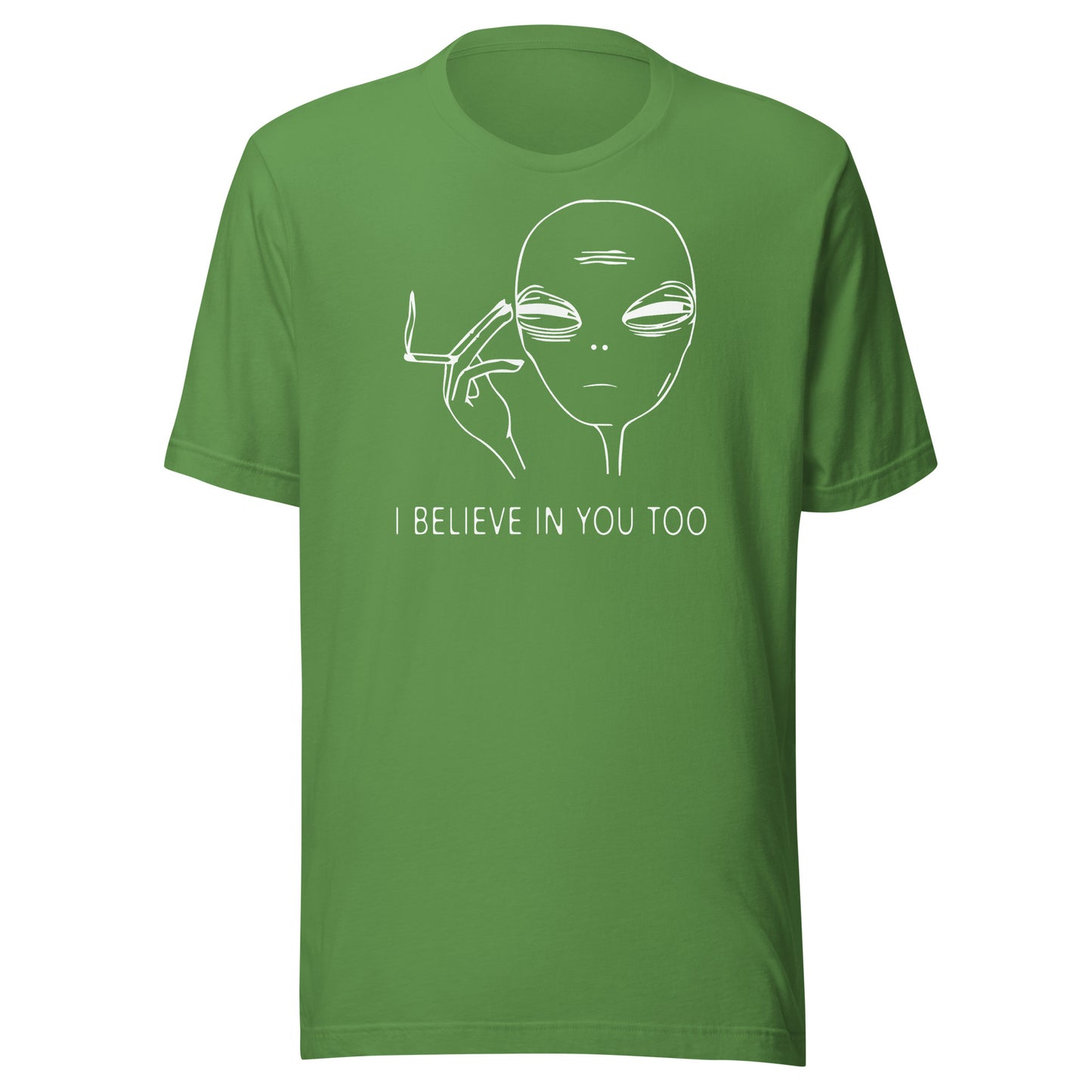Believe (white print) - Unisex t-shirt
