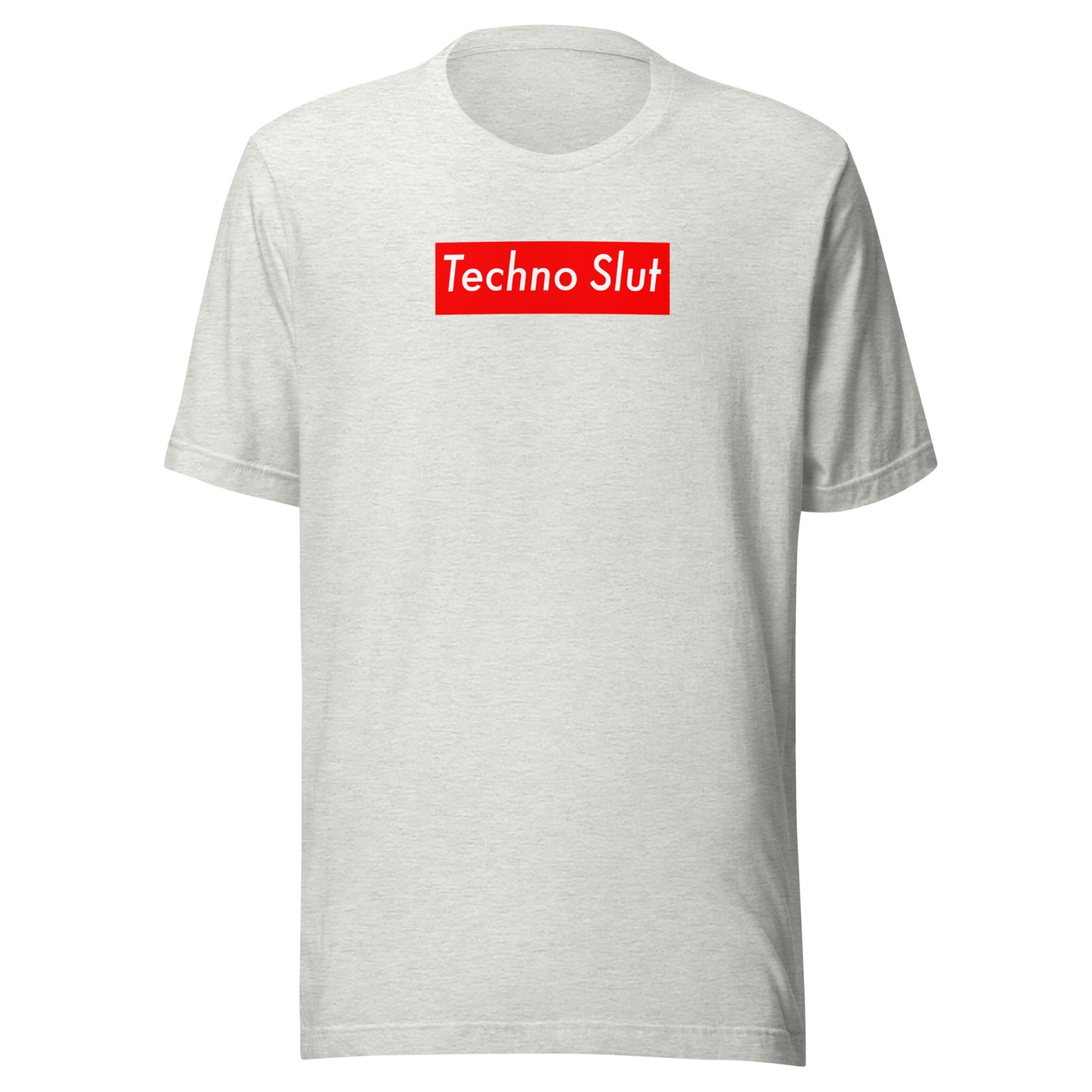 Techno Slut (red box) - Unisex t-shirt