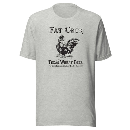 Fat Cock Beer - (black print) - Unisex t-shirt