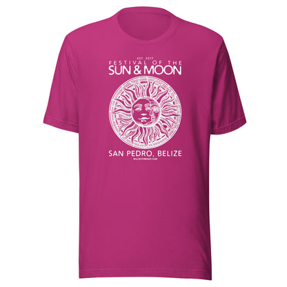 Sun & Moon (white print) - Unisex t-shirt