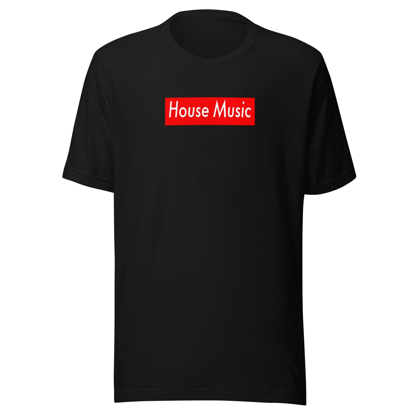 House Music (red box) -Unisex t-shirt