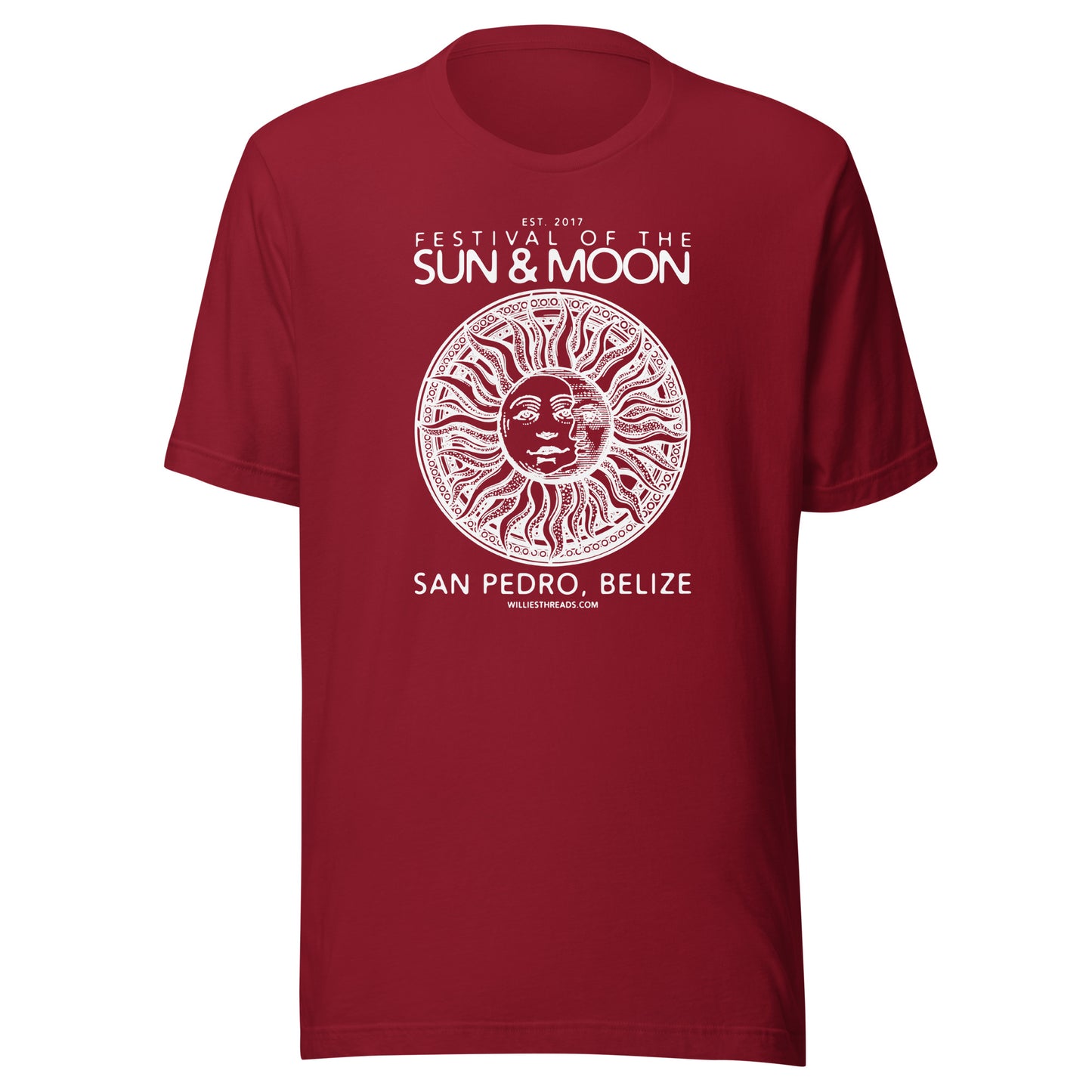 Sun & Moon (white print) - Unisex t-shirt