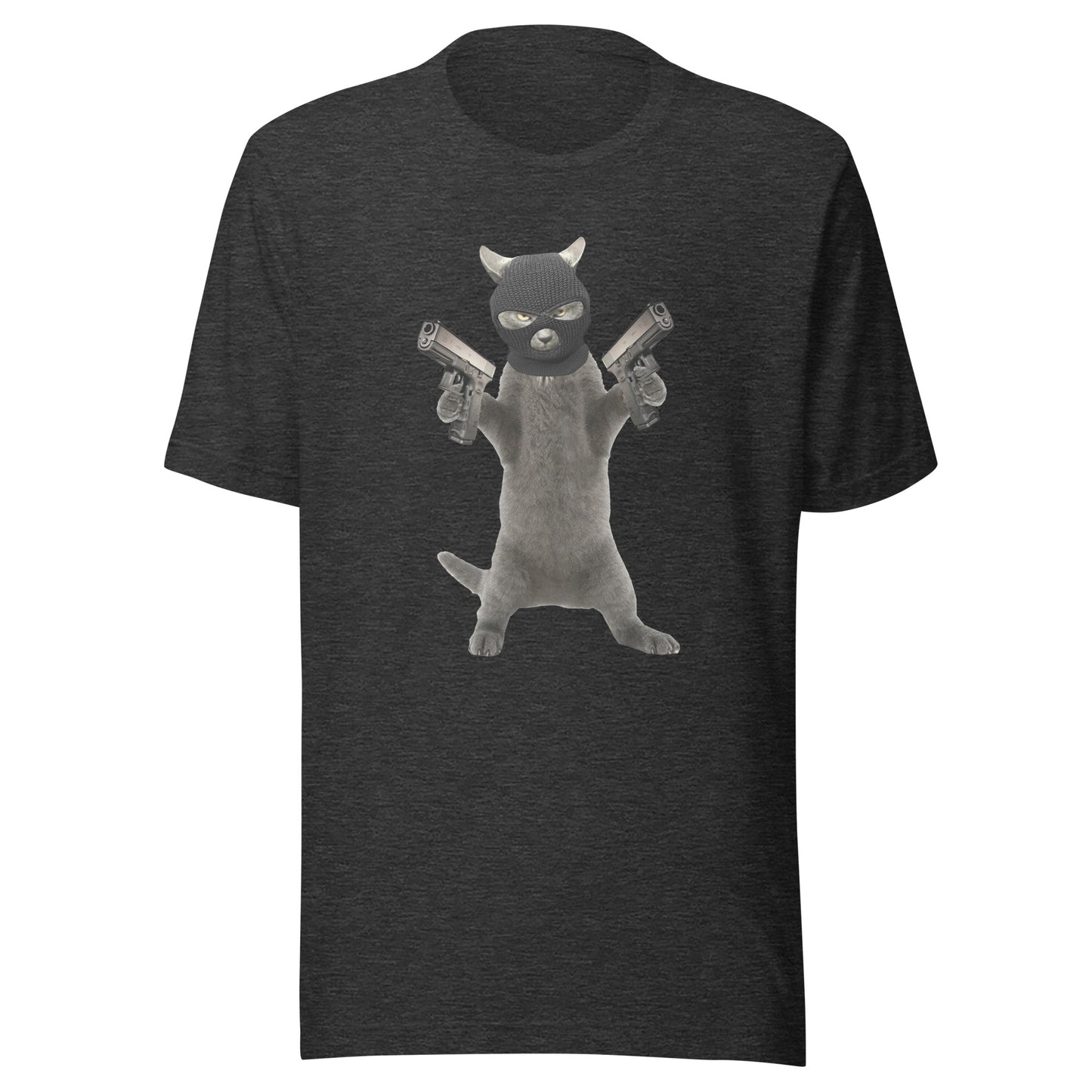 Killa Cat Black Mask - Unisex t-shirt