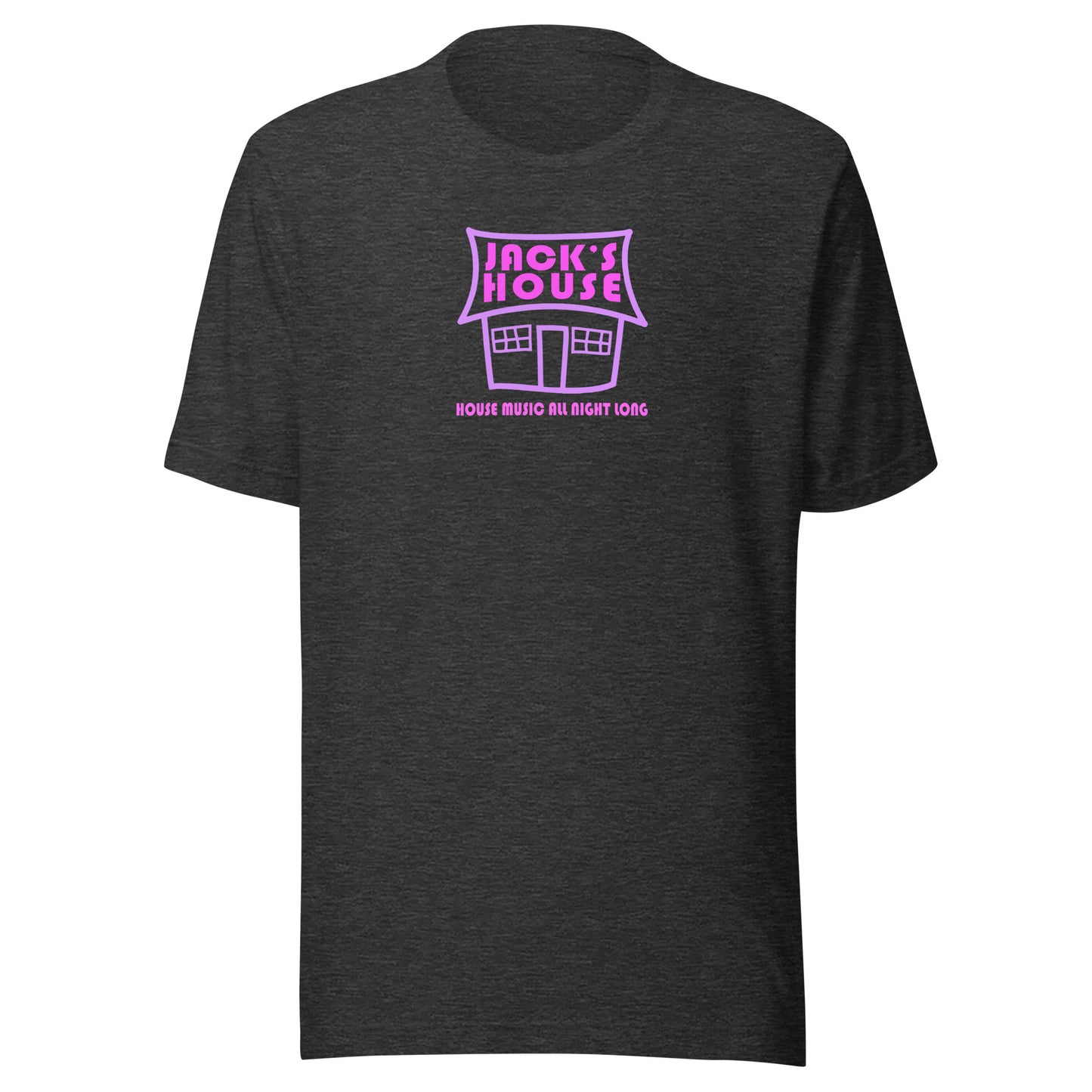 Jack's House (pink purple print) - Unisex t-shirt