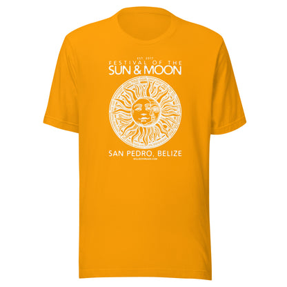 Sun & Moon (white print) - Unisex t-shirt