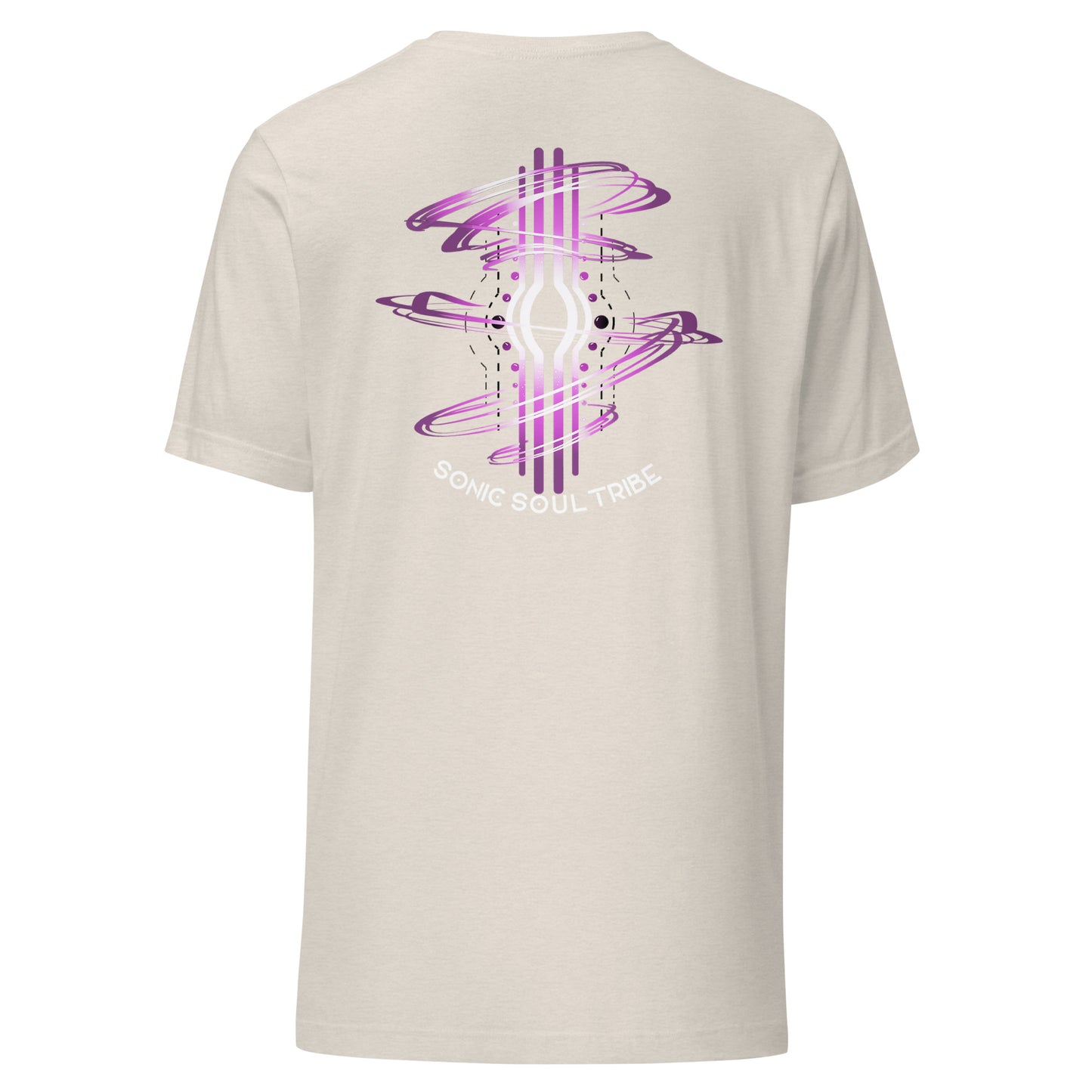 Sonic Soul Tribe White Text - Unisex t-shirt