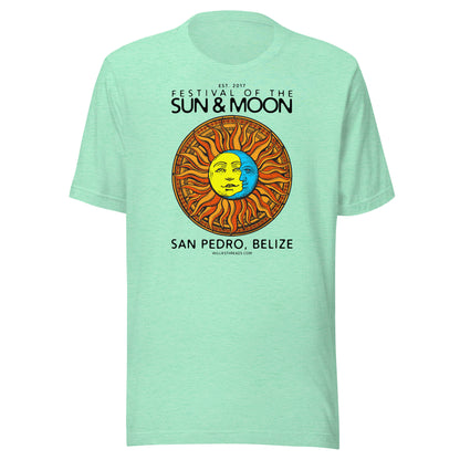 Sun & Moon - (black text) - Unisex t-shirt