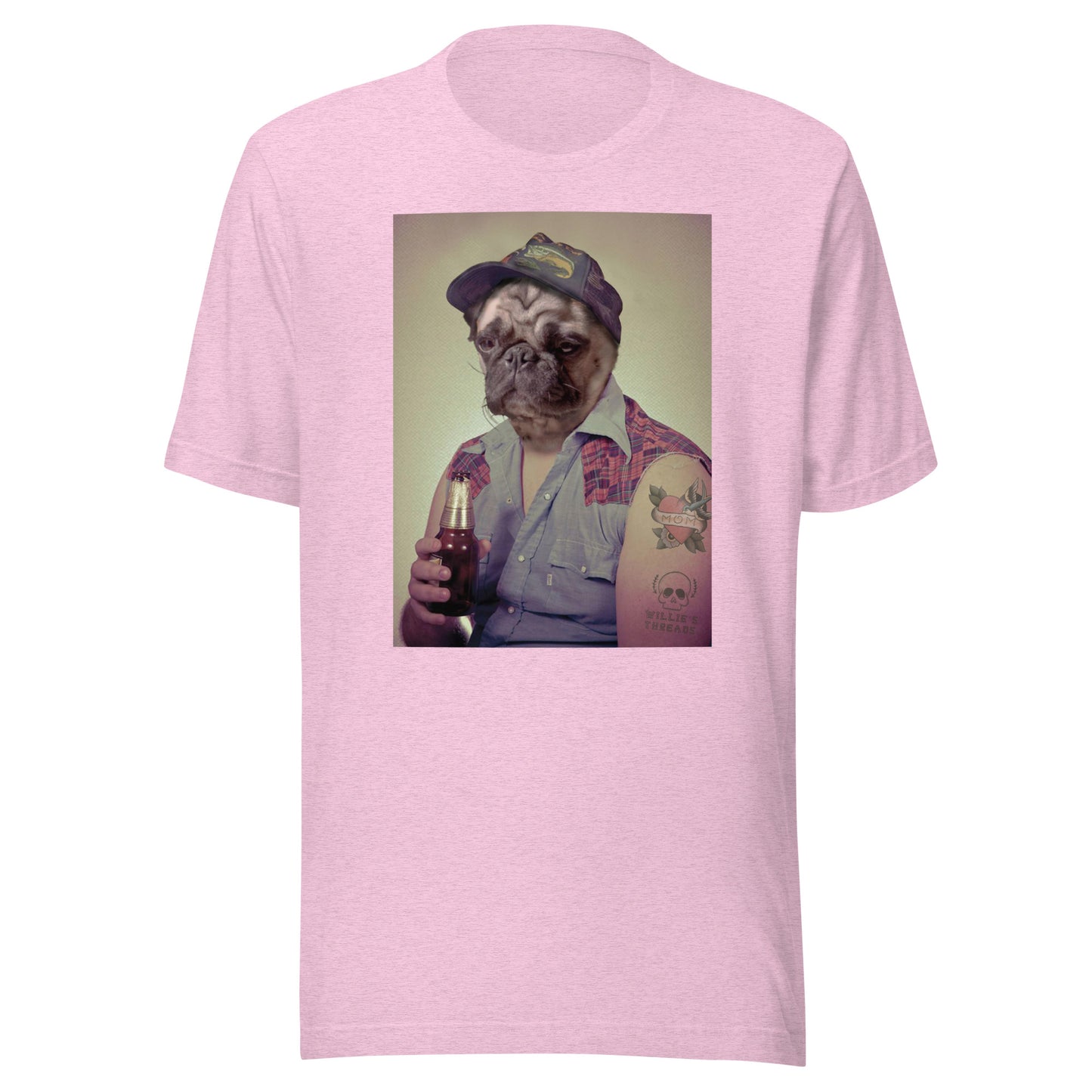 Pug Beer - Unisex t-shirt