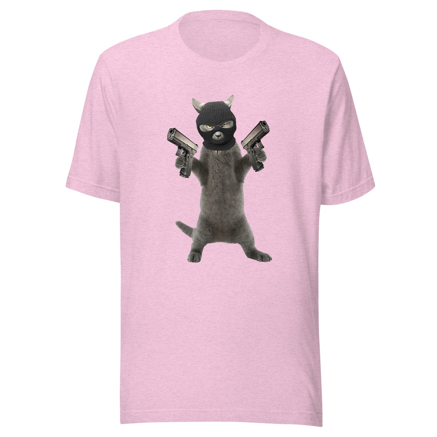 Killa Cat Black Mask - Unisex t-shirt