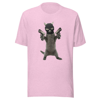 Killa Cat Black Mask - Unisex t-shirt