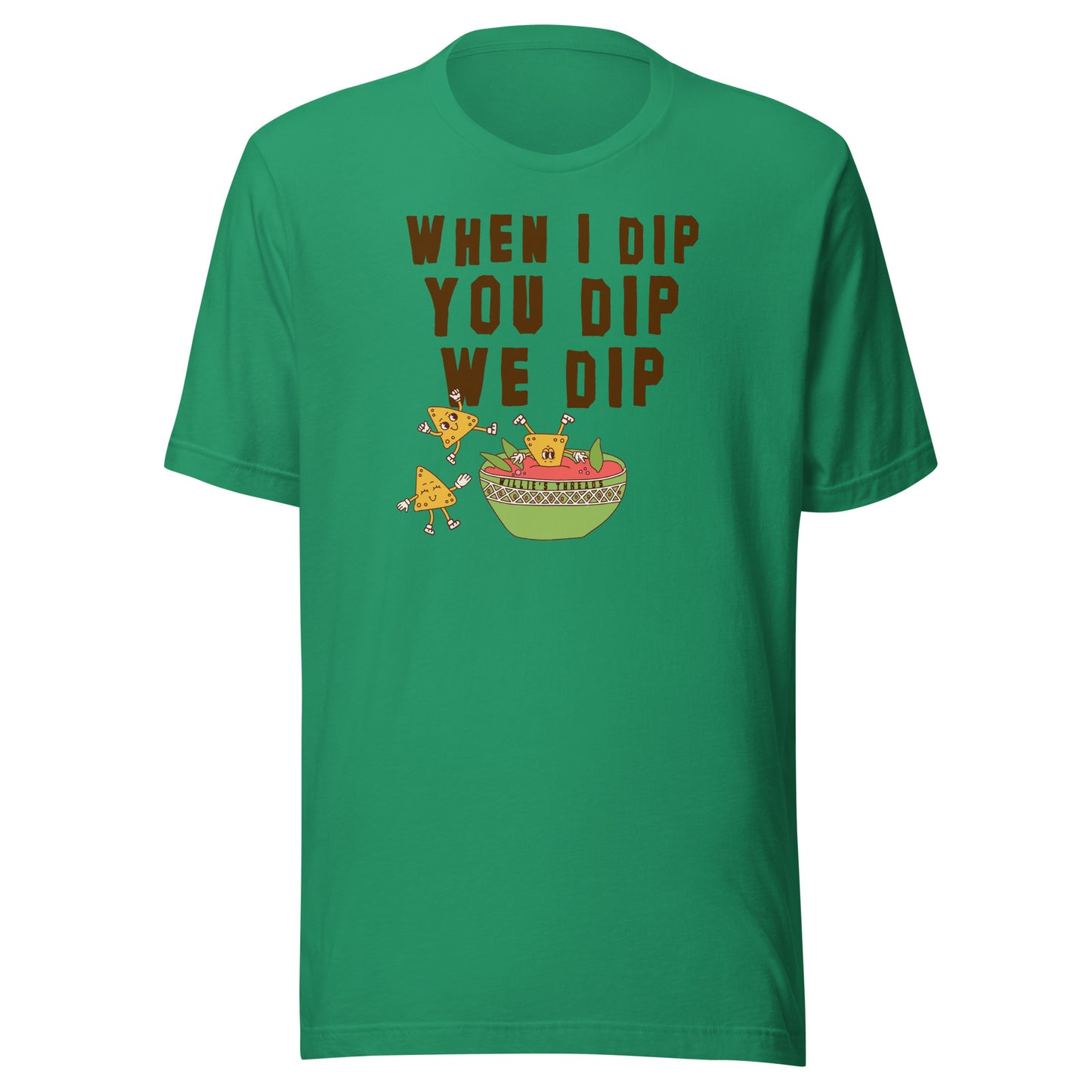 We Dip (black text) - Unisex t-shirt