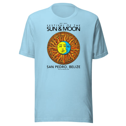 Sun & Moon - (black text) - Unisex t-shirt