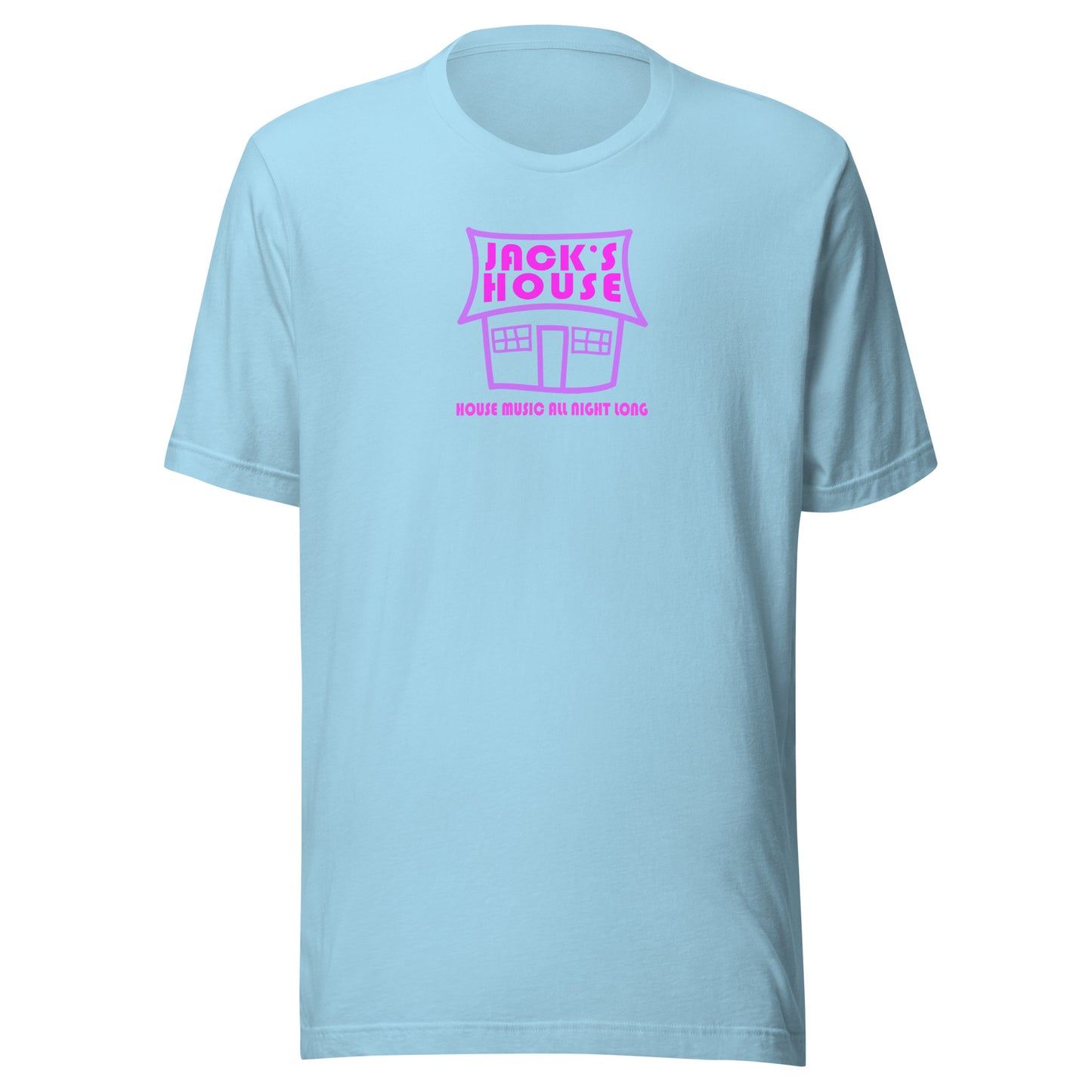 Jack's House (pink purple print) - Unisex t-shirt