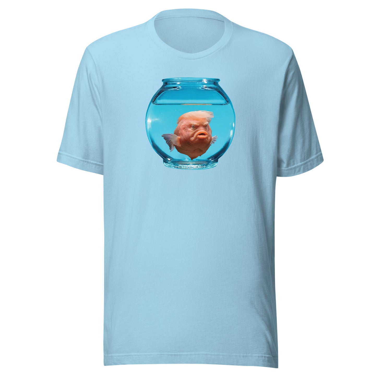 Fish 45 (Blue Bowl) -Unisex t-shirt