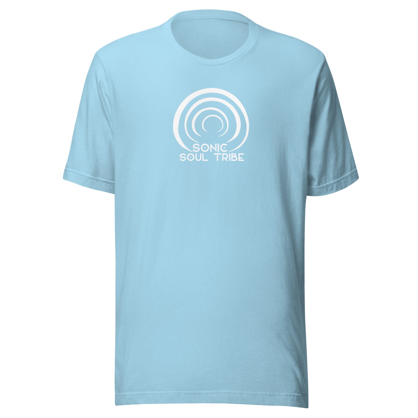 Sonic Soul Tribe Logo (White) Unisex t-shirt