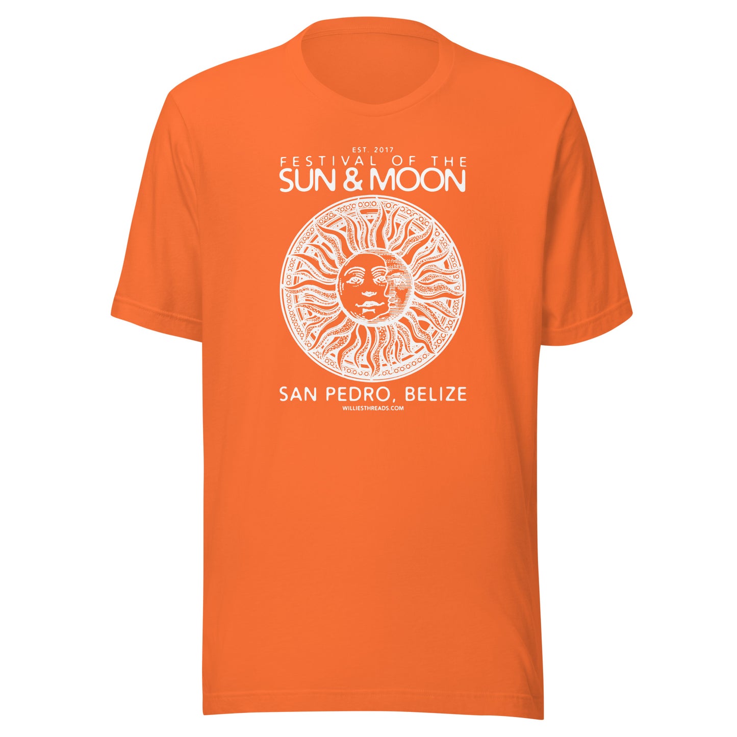 Sun & Moon (white print) - Unisex t-shirt