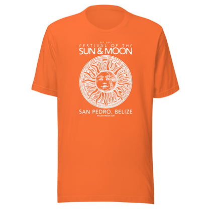 Sun & Moon (white print) - Unisex t-shirt