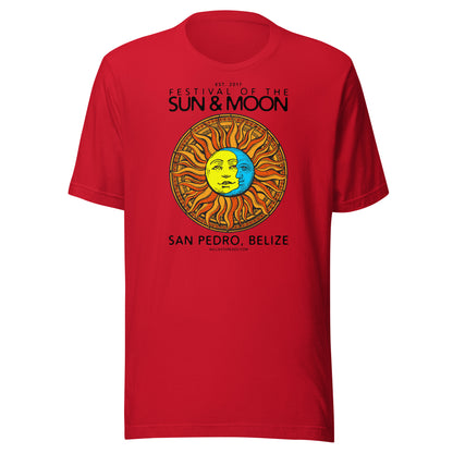 Sun & Moon - (black text) - Unisex t-shirt