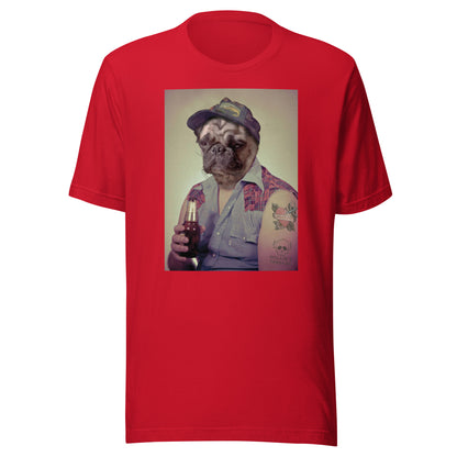 Pug Beer - Unisex t-shirt