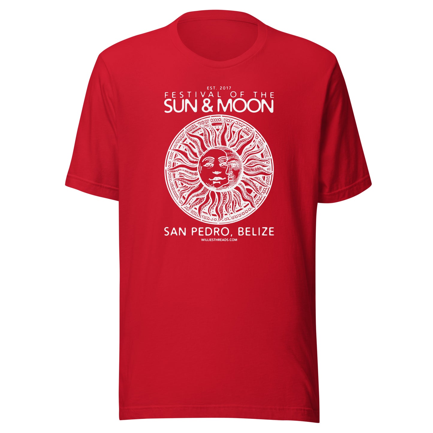 Sun & Moon (white print) - Unisex t-shirt