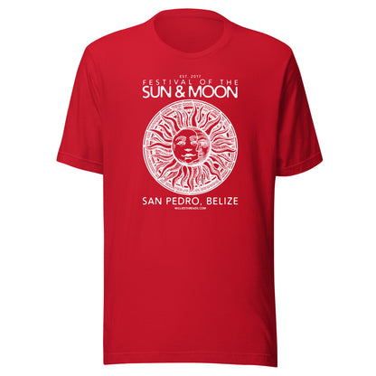 Sun & Moon (white print) - Unisex t-shirt