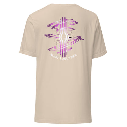 Sonic Soul Tribe White Text - Unisex t-shirt