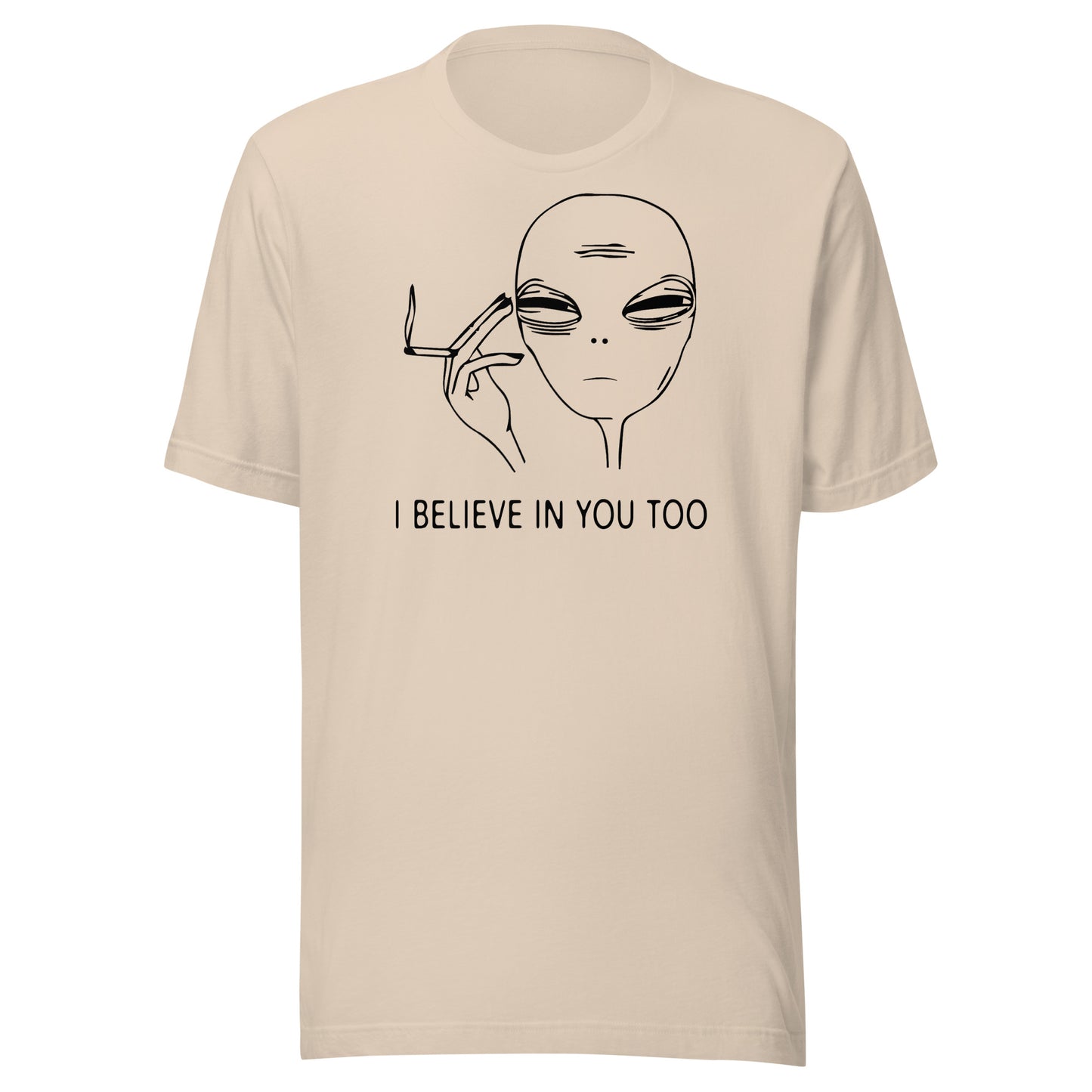 Believe (black print) - Unisex t-shirt