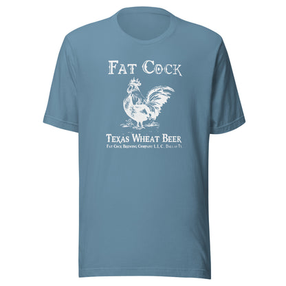 Fat Cock Beer - (white print) - Unisex t-shirt