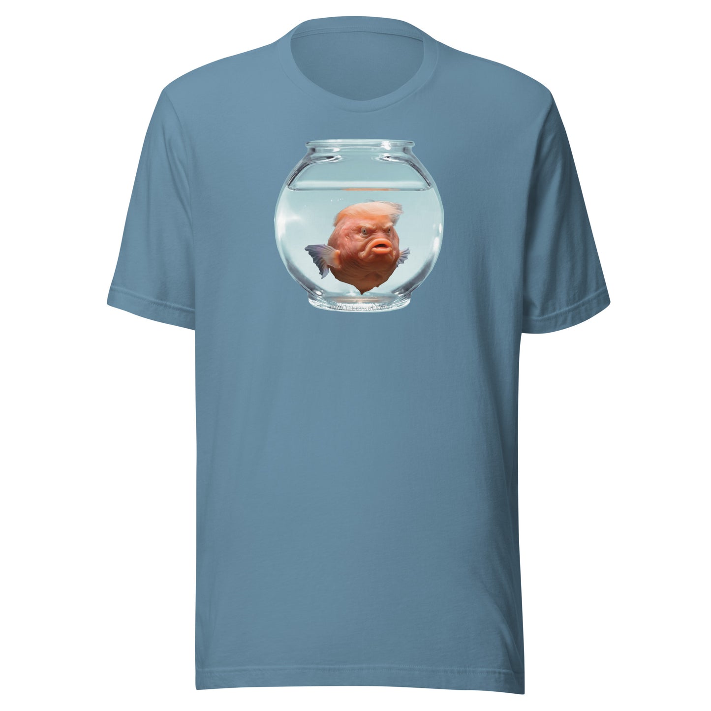 Fish 45 (white bowl) - Unisex t-shirt