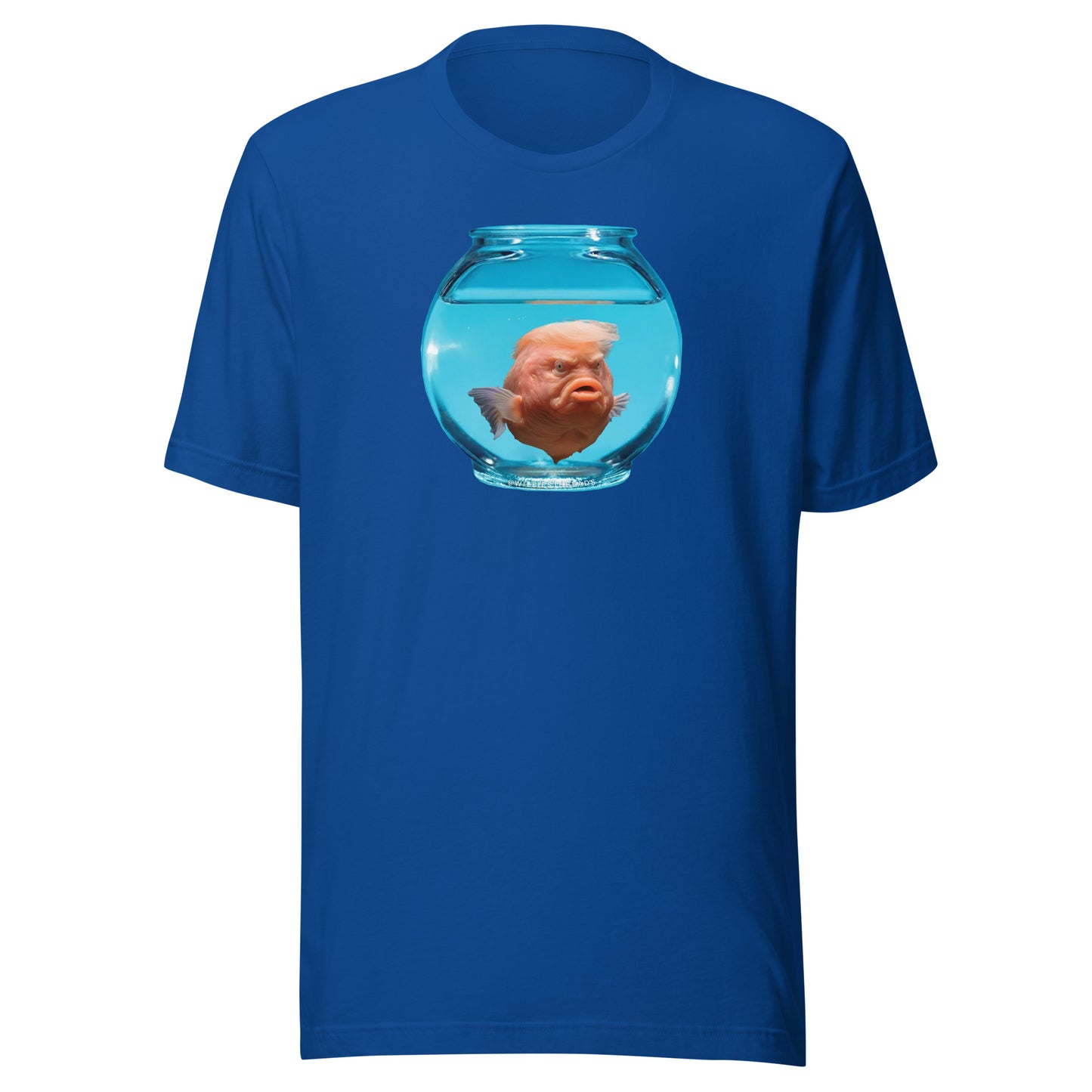 Fish 45 (Blue Bowl) -Unisex t-shirt