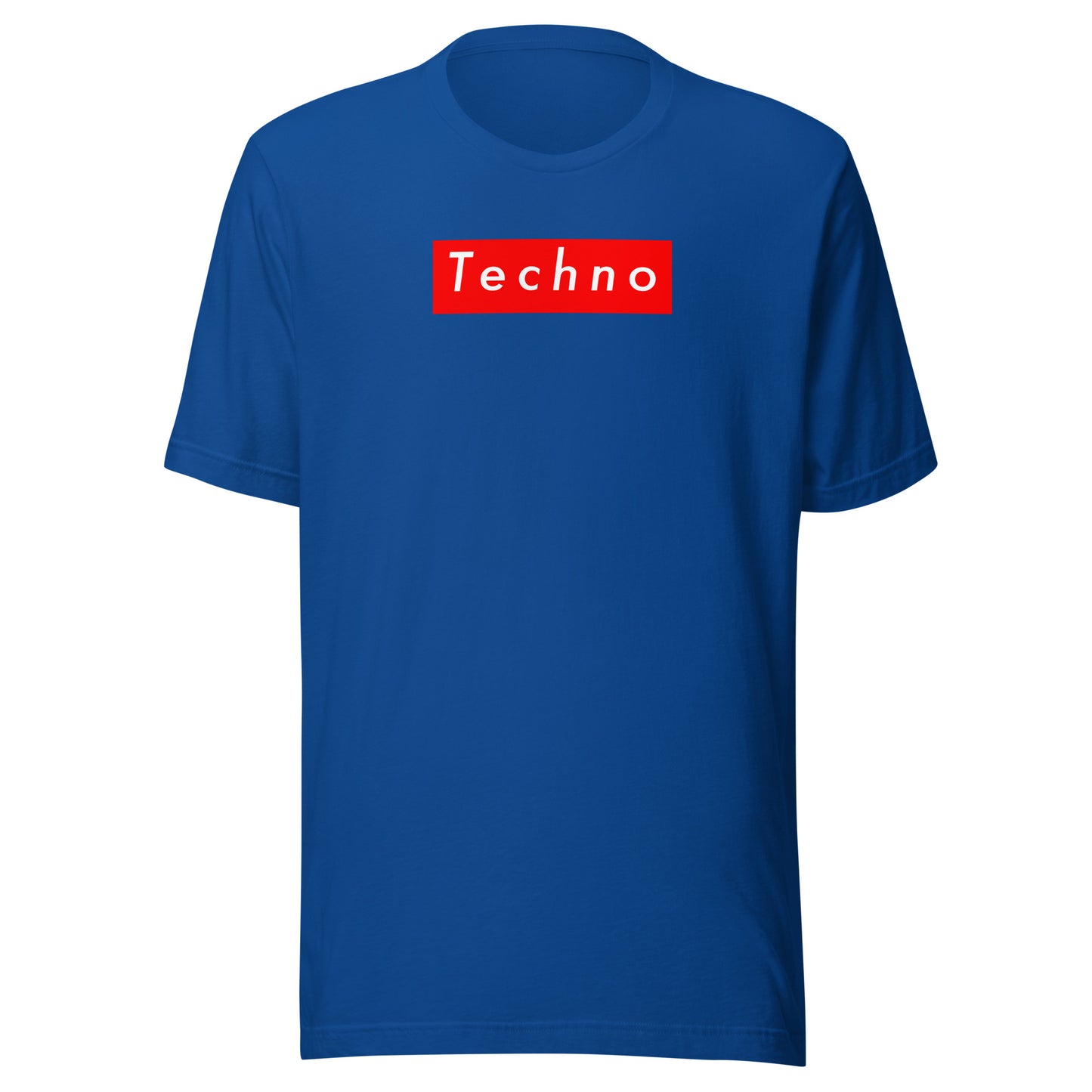 Techno (red box) - Unisex t-shirt