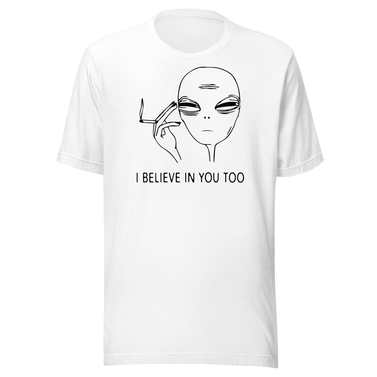 Believe (black print) - Unisex t-shirt