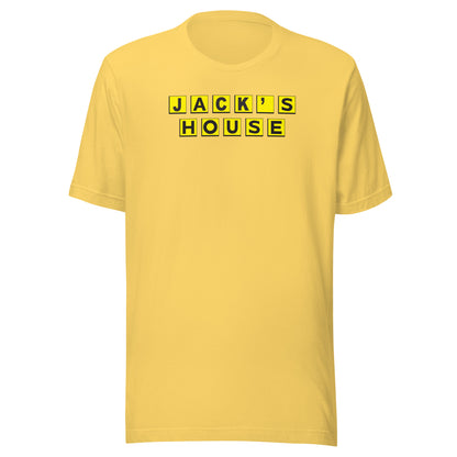 Jack's House (yellow/black) - Unisex t-shirt