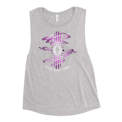 SST Ladies’ Tank - (White Text)