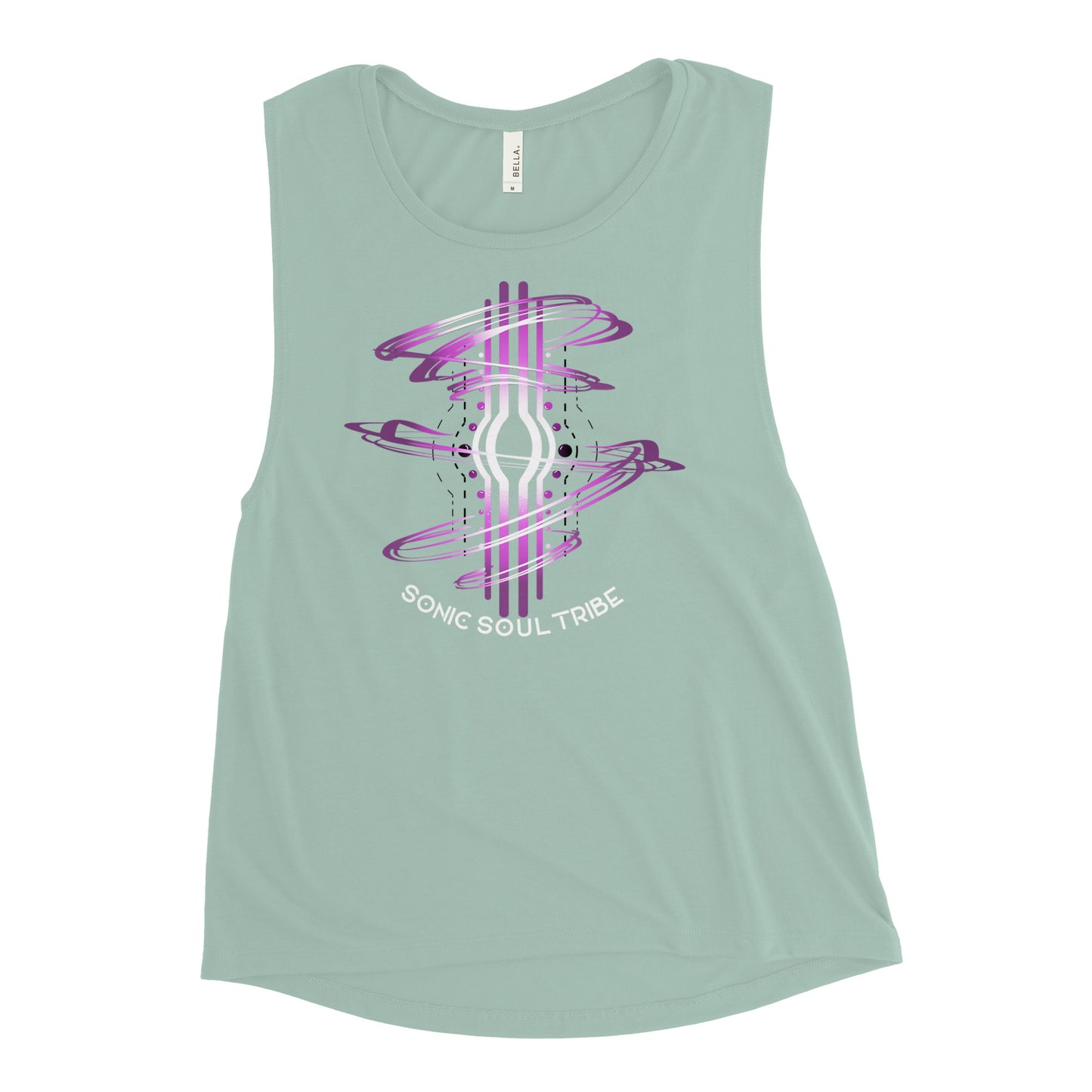 SST Ladies’ Tank - (White Text)