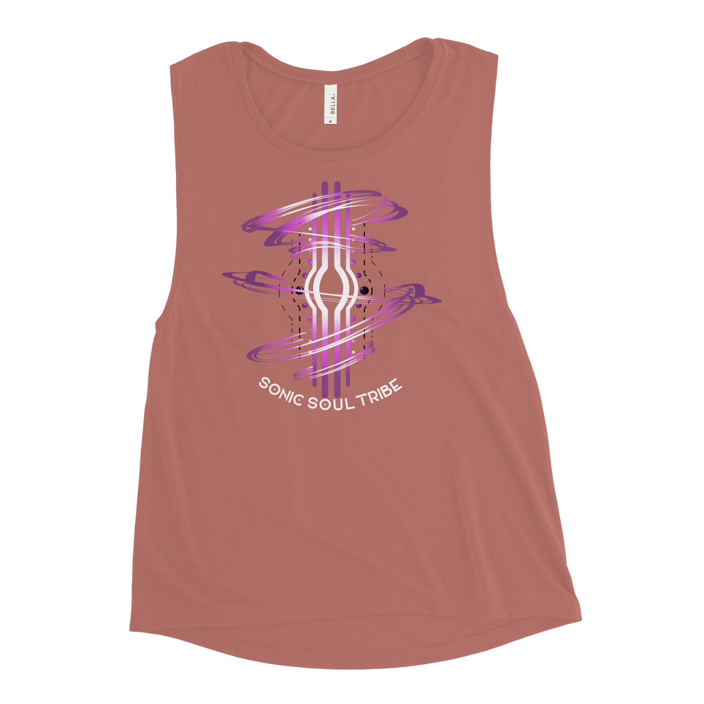 SST Ladies’ Tank - (White Text)